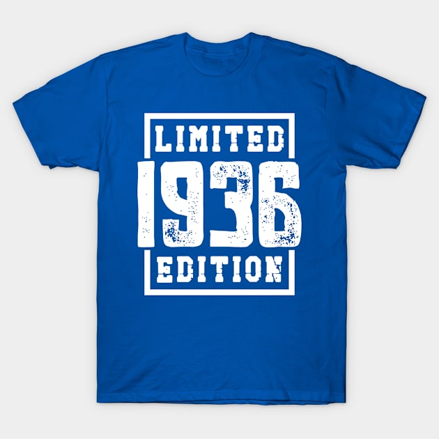 1936 Limited Edition T-Shirt by colorsplash